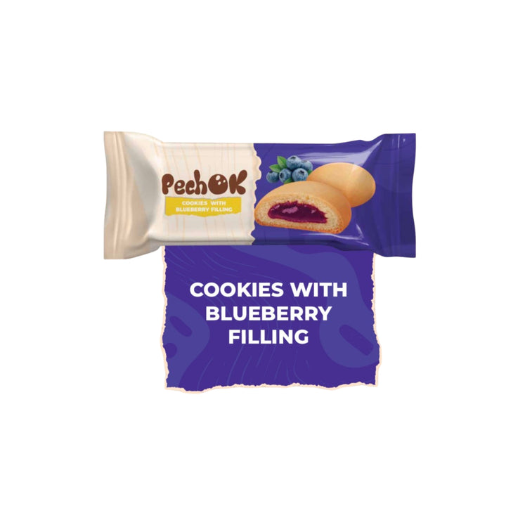PechOk Blueberry-Filled Cookies (135 g / 4.76 oz)