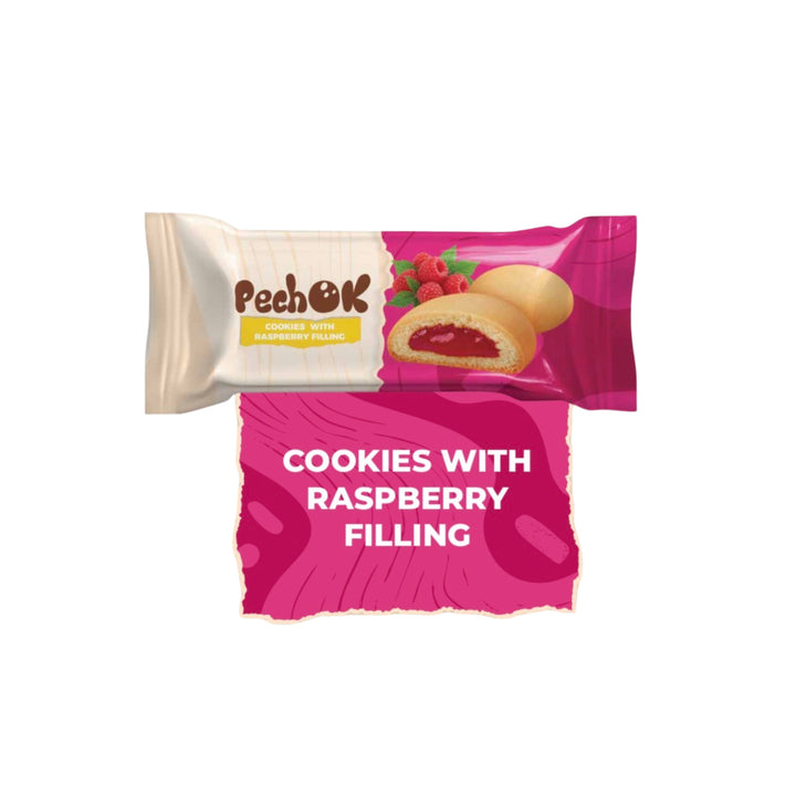 PechOk Raspberry-Filled Cookies (135 g / 4.76 oz)