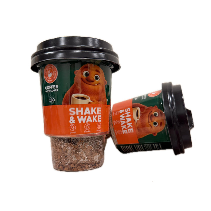 Shake & Wake Original Coffee (170 ml) – 12-Pack Case | Ready-to-Mix Iced Coffee | With Sugar