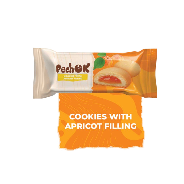 PechOk Apricot-Filled Cookies (135 g / 4.76 oz)