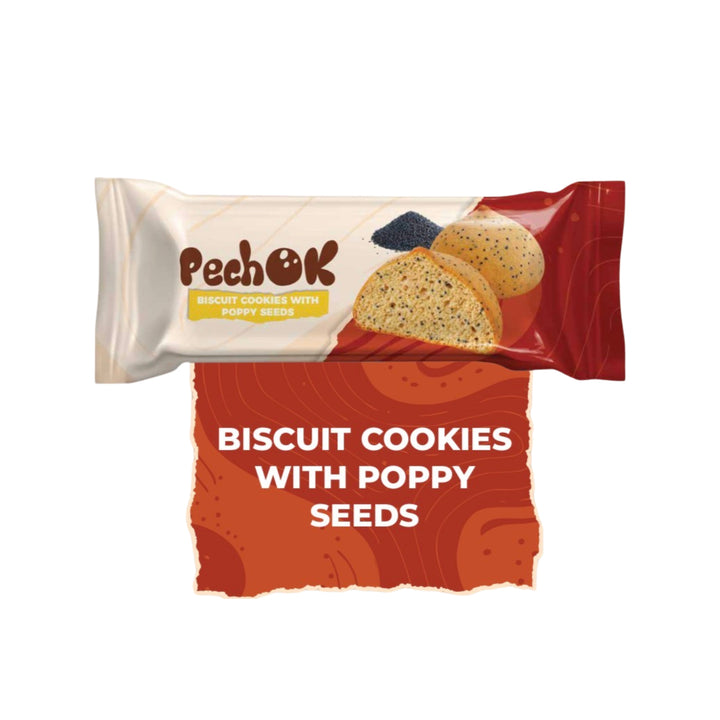 PechOk Biscuit with Poppy Seeds (145 g / 5.11 oz)